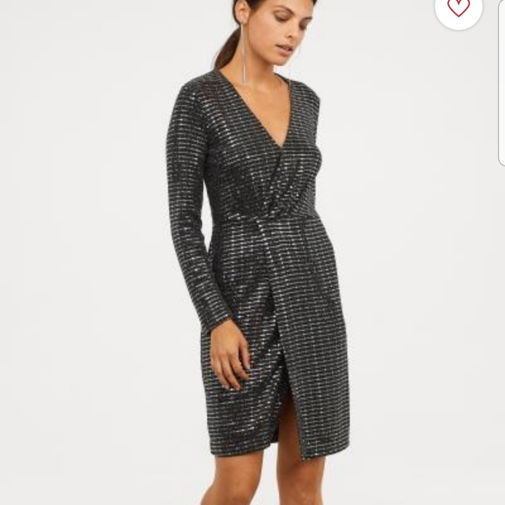 H&M BRAND NEW SPARKLE DRESS SIZE 4